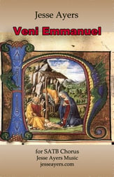 VENI EMMANUEL (SATB chorus) SATB choral sheet music cover